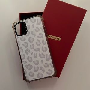 This is a Casetify case to fit an iPhone 11.